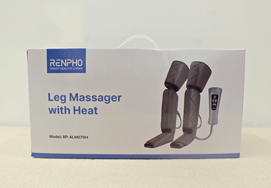 【腿部按摩器推薦】美國RENPHO全腿溫熱舒壓按摩機，居家按摩想按就按的小腿放鬆神器