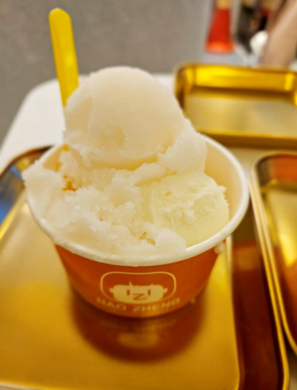 好正商行HAO ZHENG梅乃宿柚子酒冰淇淋與海鹽起司蛋糕冰淇淋