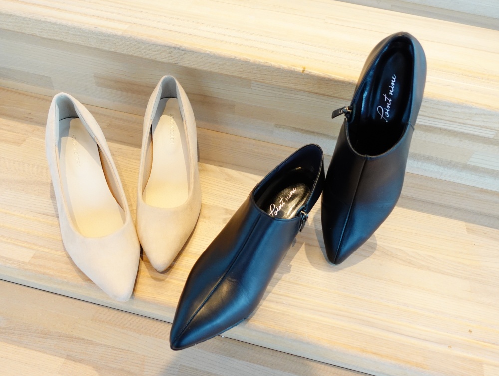 日本AmiAmi女鞋戰利品開箱，素色高跟鞋超好走，黑色踝靴超日系百搭