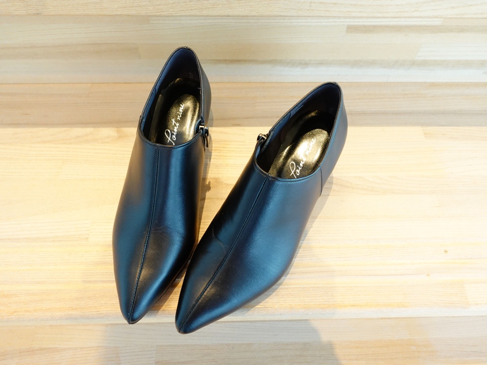 日本AmiAmi黑色踝靴真皮踝靴戰利品心得分享