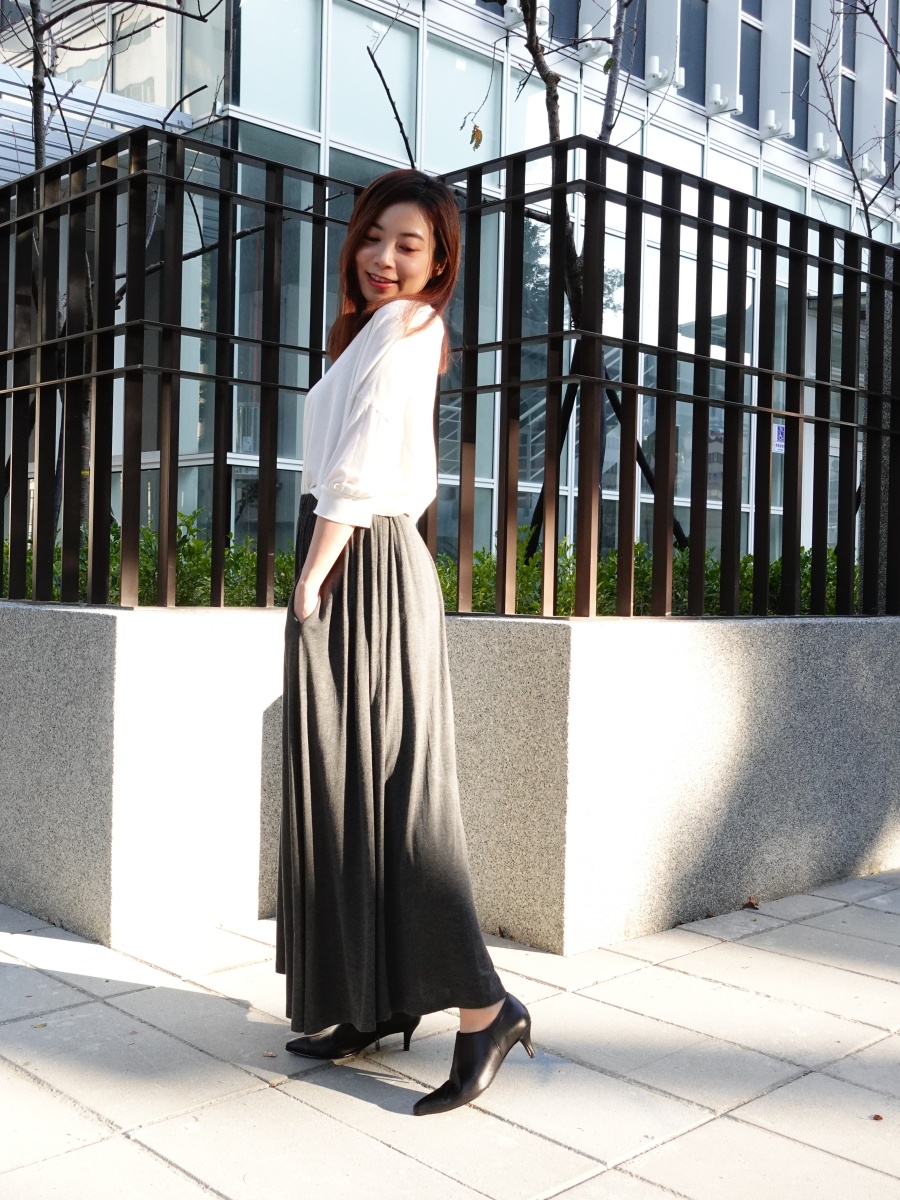 日本女鞋AmiAmi穿搭分享，黑色踝靴超級日系又百搭