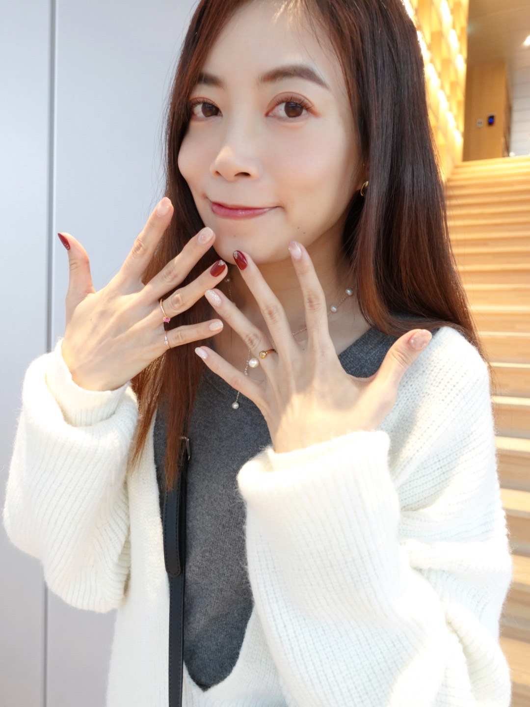 【美甲】新年不俗氣的紅色美甲推薦，板橋車站the Corner Nail Lounge