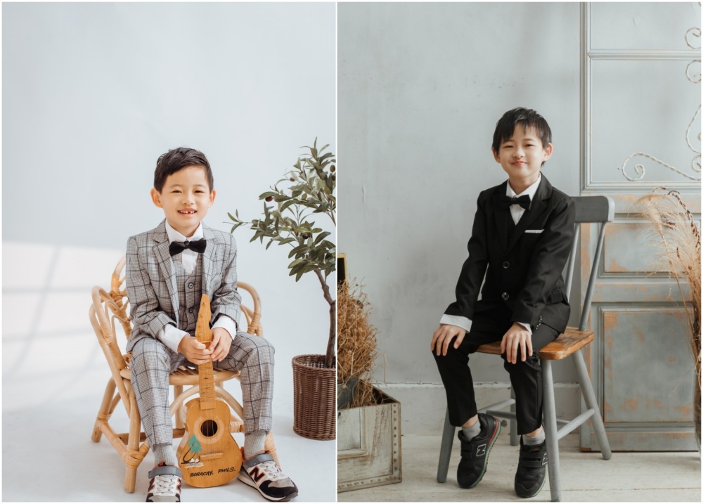 【親子寫真團購】Five Stones Studio親子婚紗寫真全家福團購方案分享，年年必拍的全家福♥