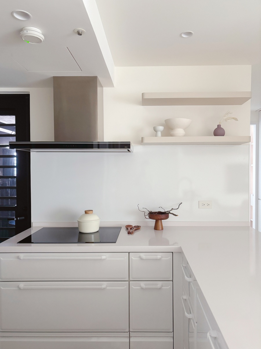 【裝潢日記】新家的Falmec超靜音排油煙機，超強吸力的美型抽油煙機♥︎