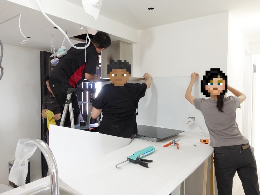 【裝潢日記】新家的Falmec超靜音排油煙機，超強吸力的美型抽油煙機♥︎