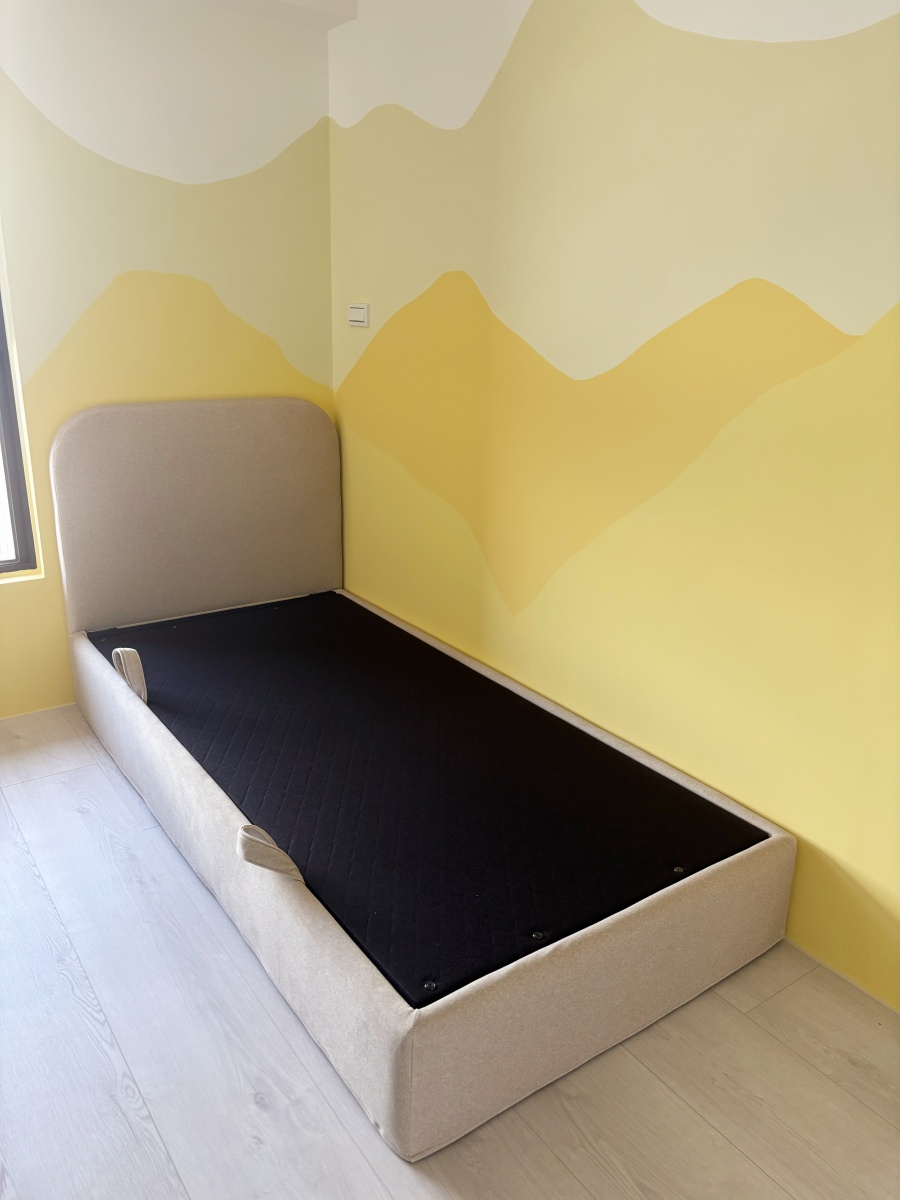 【裝潢日記】新家大換新！旺財的新床墊、新枕頭~Emma床墊