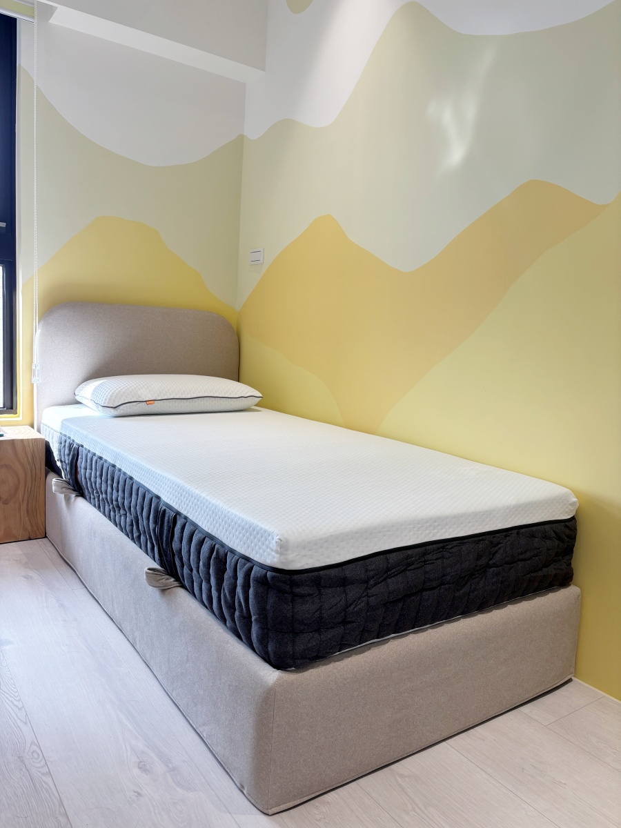 【裝潢日記】新家大換新！旺財的新床墊、新枕頭~Emma床墊