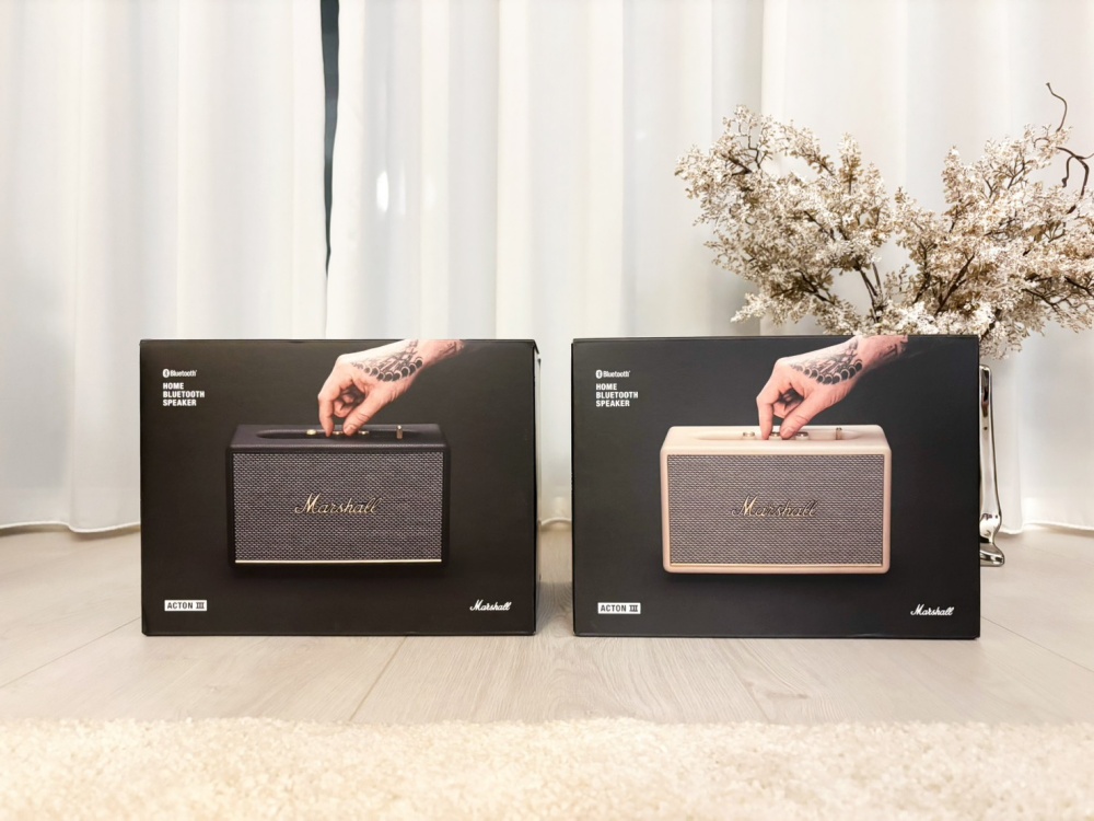 【Amazon美亞教學】Marshall Acton III趁亞馬遜黑五便宜拿下!新家的夢幻音響~ Marshall Acton III外包裝開箱