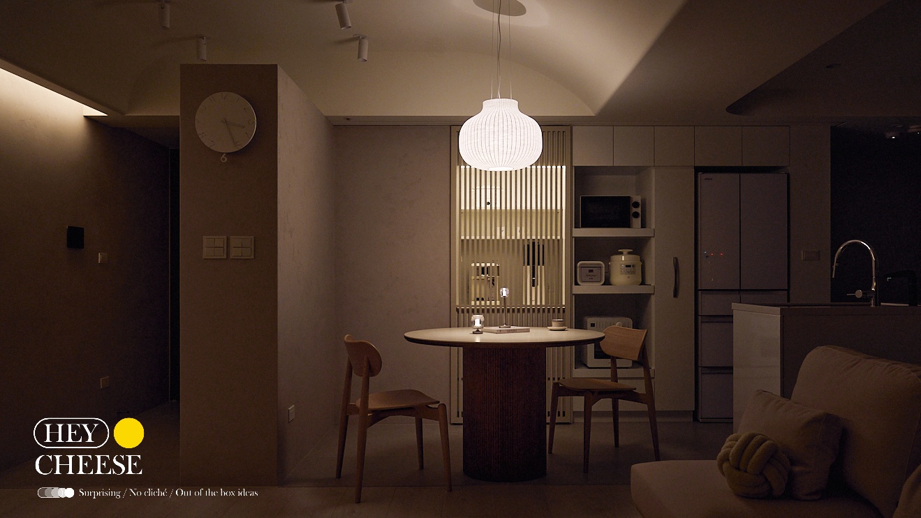 【裝潢日記】被問翻的圓型餐桌，在MOOYU睦寓訂製一張仛寂風餐桌