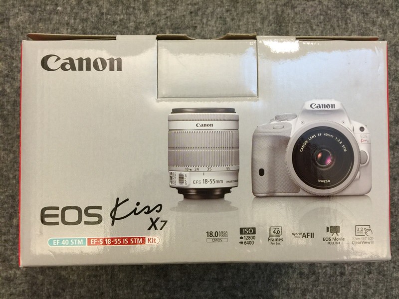 佳能Canon EOS Kiss X7 100D世界最輕最小單眼-白色適合女生-新垣結衣-日本Big Camera京都大阪戰利品 (11)
