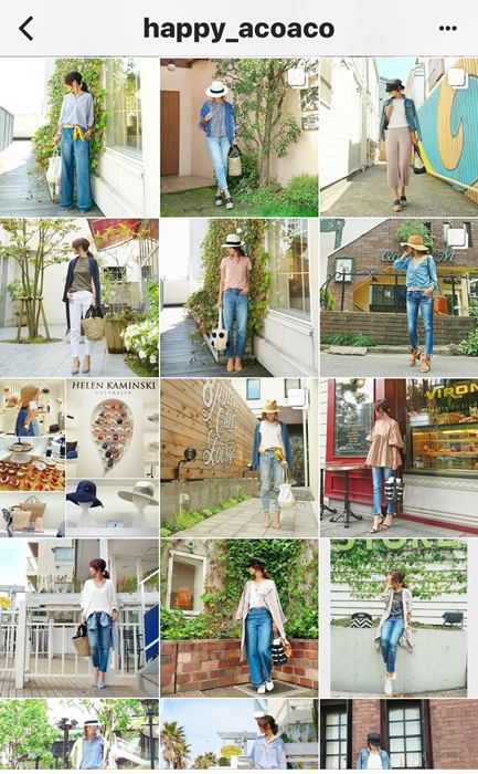 我追蹤的日本主婦IG穿搭-Uniqlo GU 每日穿搭 Instagram Instagramer(33)