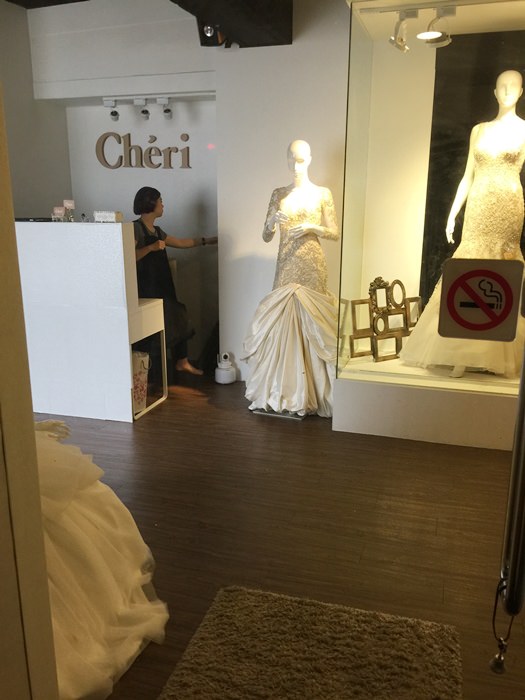婚紗試穿-CHERI法式手工婚紗-白紗禮服-wedding gown (65)