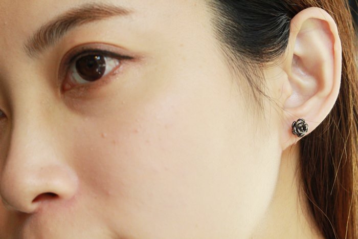 Mrs Yue 夾式耳環-垂墜式耳環-不過敏耳環-氣質施華洛世奇鑽耳環 (64)
