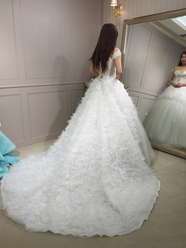 樂許Le Chic Bridal 手工婚紗 婚紗試穿 命定婚紗 Luminous Haute Couture 高級訂製 (168)