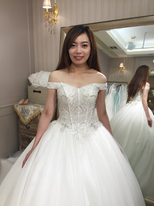 樂許Le Chic Bridal 手工婚紗 婚紗試穿 命定婚紗 Luminous Haute Couture 高級訂製 (193)