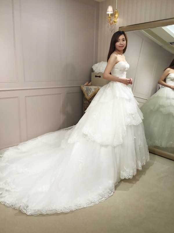 樂許Le Chic Bridal 手工婚紗 婚紗試穿 命定婚紗 Luminous Haute Couture 高級訂製 (201)
