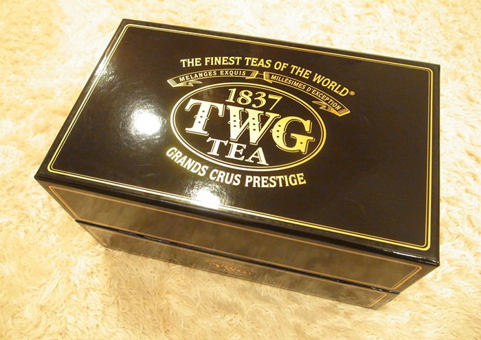 新加坡TWG茶具組-我的結婚賀禮wedding gift-French Earl Grey Tea法式伯爵茶罐-TWG經典款透明茶壺-手工透明黃金寶石琉璃對杯 (17)