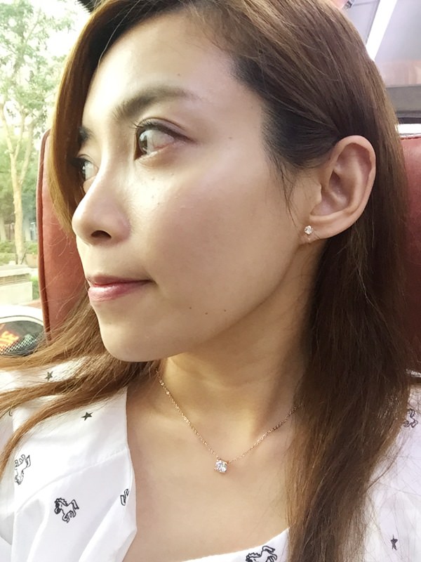 Mrs.Yue飾品屋夾式耳環-精緻小巧矽膠耳夾耳環-施華洛世奇水晶元素-無耳洞女孩飾品 (25)