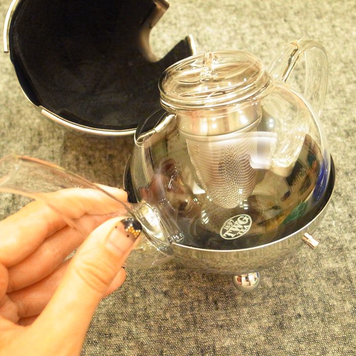 新加坡TWG茶具組-我的結婚賀禮wedding gift-French Earl Grey Tea法式伯爵茶罐-TWG經典款透明茶壺-手工透明黃金寶石琉璃對杯 (39)