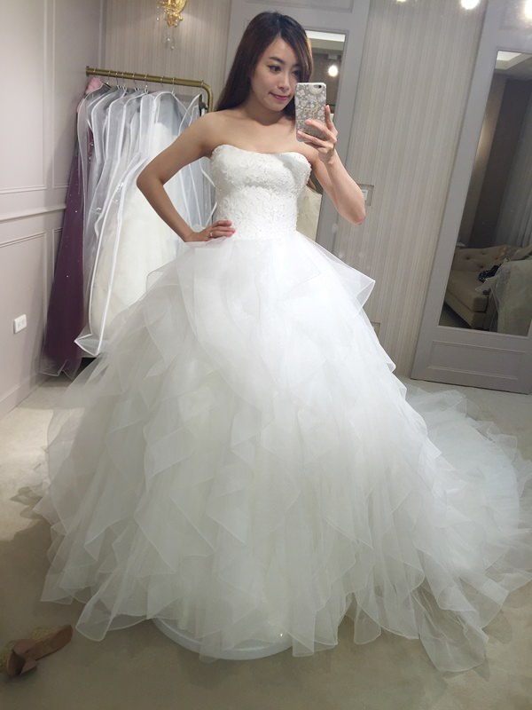樂許Le Chic Bridal 手工婚紗 婚紗試穿 命定婚紗 Luminous Haute Couture 高級訂製 (210)