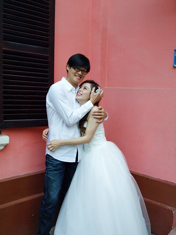 自己拍婚紗-越南自助婚紗-胡志明市粉紅教堂新定教堂西貢耶穌聖心堂拍婚紗-淘寶婚紗 (139)