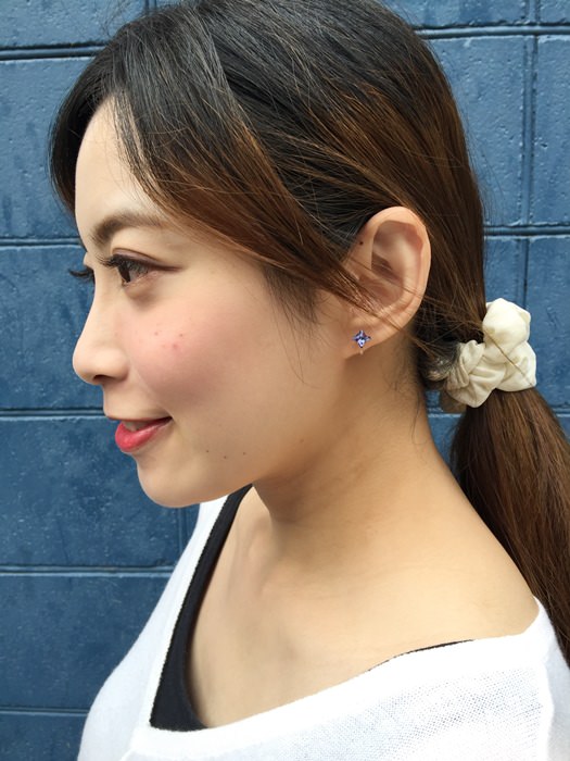 Mrs Yue 夾式耳環-垂墜式耳環-不過敏耳環-氣質施華洛世奇鑽耳環 (38)