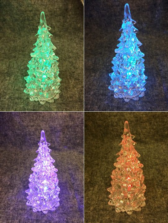 【大創好物】大熱門！LED發光耶誕樹擺飾，營造聖誕氣息的好幫手