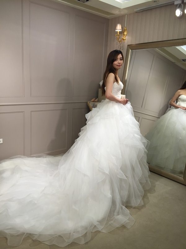 樂許Le Chic Bridal 手工婚紗 婚紗試穿 命定婚紗 Luminous Haute Couture 高級訂製 (217)