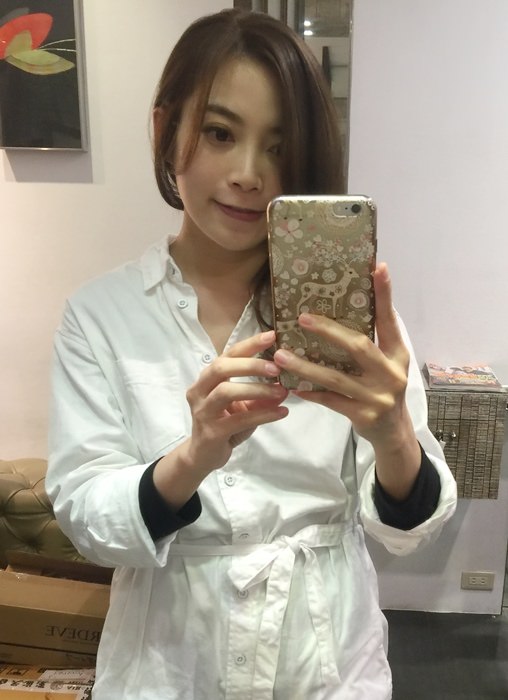 PLUUS 南西店-設計師NICK-媽媽的簡單清爽內彎直髮-外捲瀏海 (25)