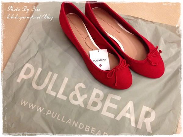 Pull&Bear台灣新開幕敗家戰利品-小紅鞋_蝴蝶結芭蕾舞鞋 (22)