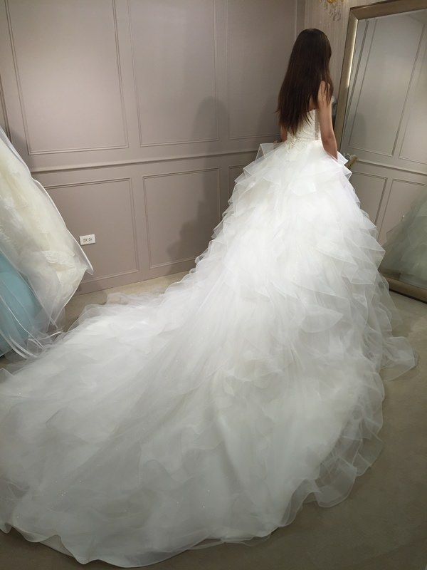 樂許Le Chic Bridal 手工婚紗 婚紗試穿 命定婚紗 Luminous Haute Couture 高級訂製 (215)